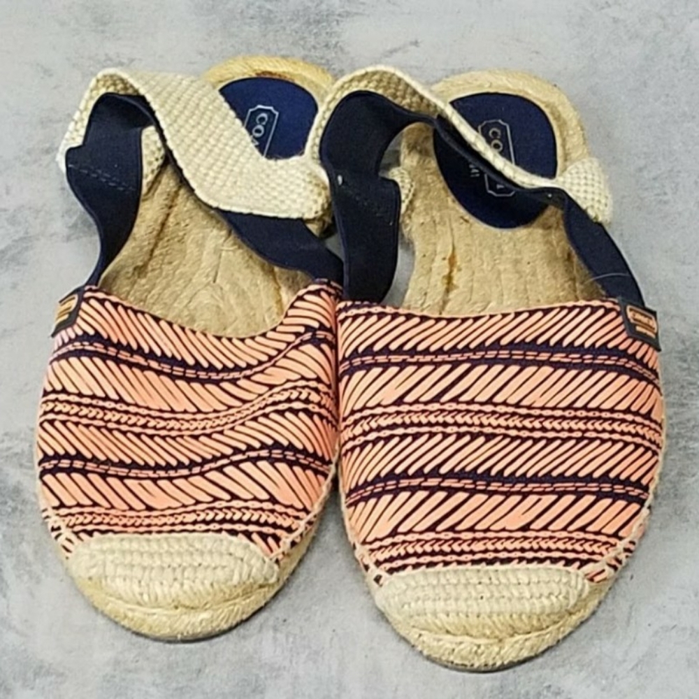 COACH espadrille sandals Best Offer
